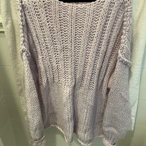 Free People Lavendar Sweater